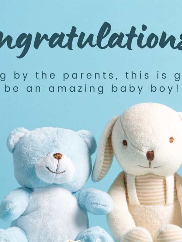 New Baby Boy Wishes to Parents