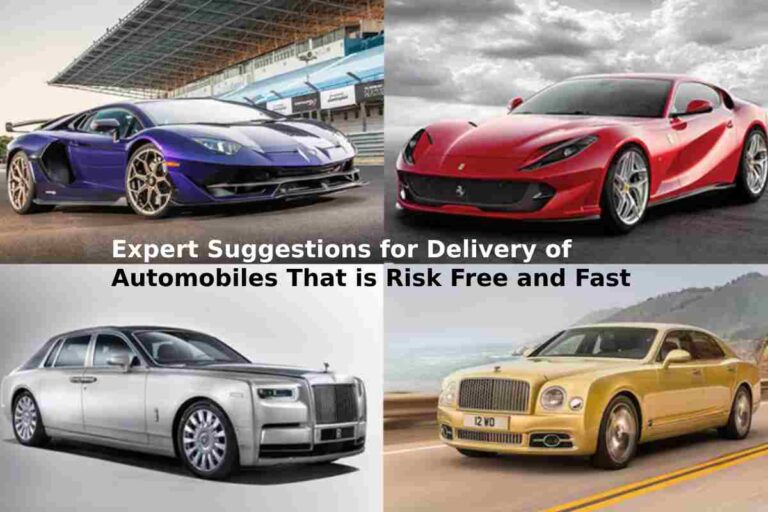 Expert Suggestions for Delivery of Automobiles That is Risk Free and Fast