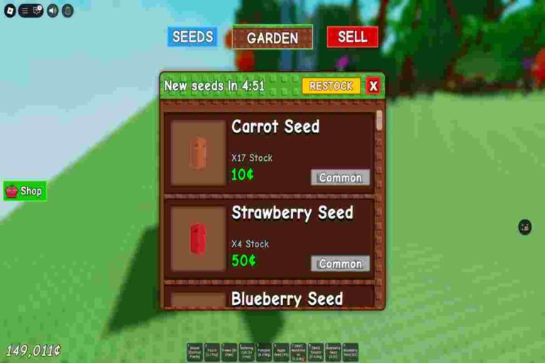 Grow a Garden Stock