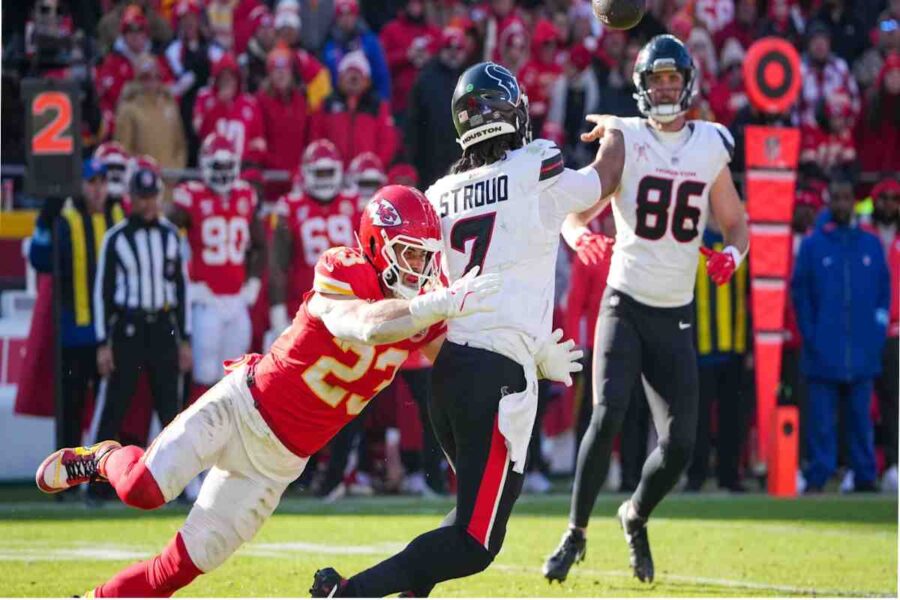 Kansas City Chiefs vs Texans Match Player Stats